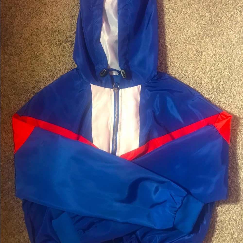 Red and White Jacket